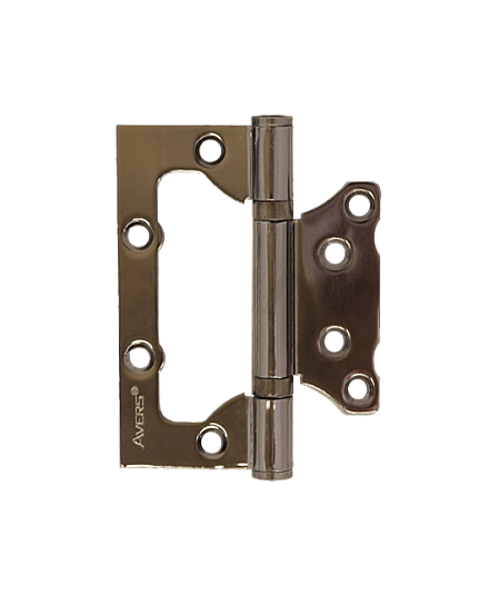 Накладные петли бабочки Петля накладная Avers 100*75*2,5 - В2 BN 